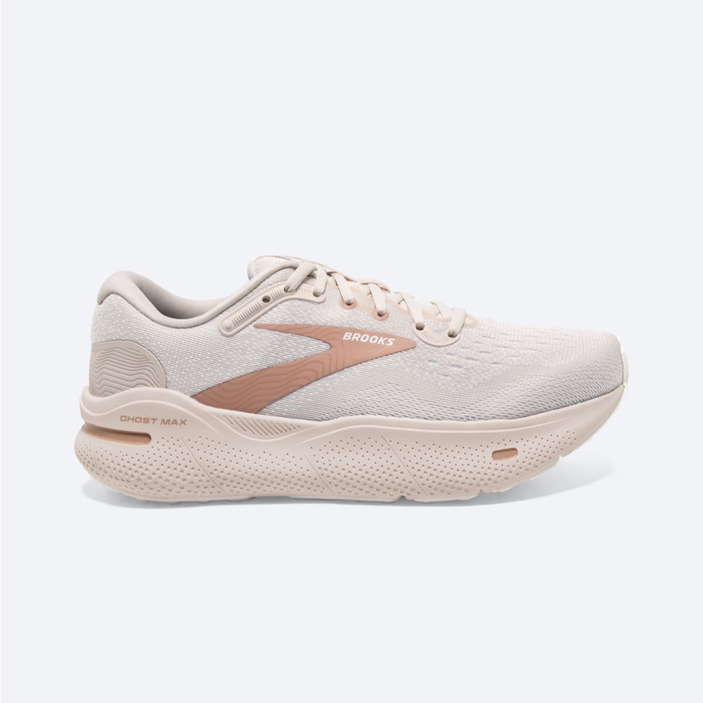 Brooks Ghost Max - 135 - Crystal Gray/White/Tuscany
Size 7